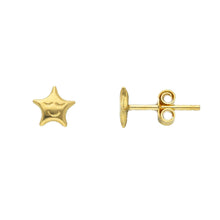 Load image into Gallery viewer, Smiley star earrings Yg