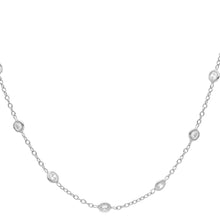 Load image into Gallery viewer, Classic Zirconia Chain Necklace