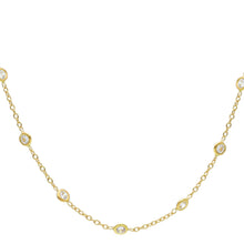 Load image into Gallery viewer, Classic Zirconia Chain Necklace