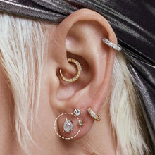 Load image into Gallery viewer, IGGY | Pear Lab Grown Diamond Threadless Top