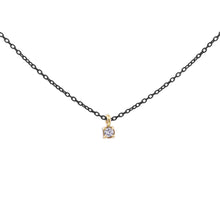 Load image into Gallery viewer, Single Diamond Lab Grown Diamond Choker