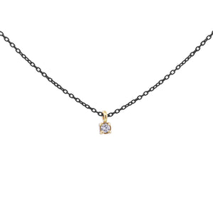 Single Diamond Lab Grown Diamond Choker