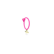 Load image into Gallery viewer, Single Earring Butterfly Hoop