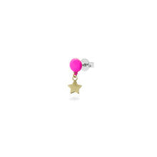 Load image into Gallery viewer, Star Button Single Earring