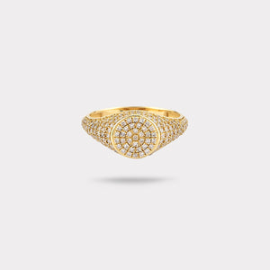 North Pinky Diamond Ring