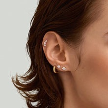 Load image into Gallery viewer, Marquise Trio Lab Grown Diamond Right Flatback Stud