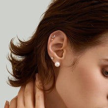 Load image into Gallery viewer, LEONA | Marquise Dangle Lab Grown Diamond Threaded with Flatback