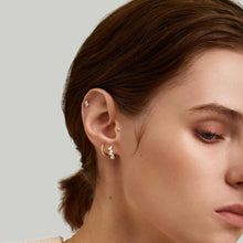 Load image into Gallery viewer, Marquise Duo Lab Grown Diamond Flatback Stud