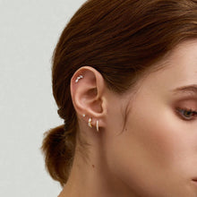 Load image into Gallery viewer, Marquise Trio Lab Grown Diamond Right Flatback Stud