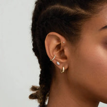 Load image into Gallery viewer, Marquise Lab Grown Diamond Flatback Stud