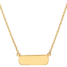 Load image into Gallery viewer, Necklace Targa Yellow gold