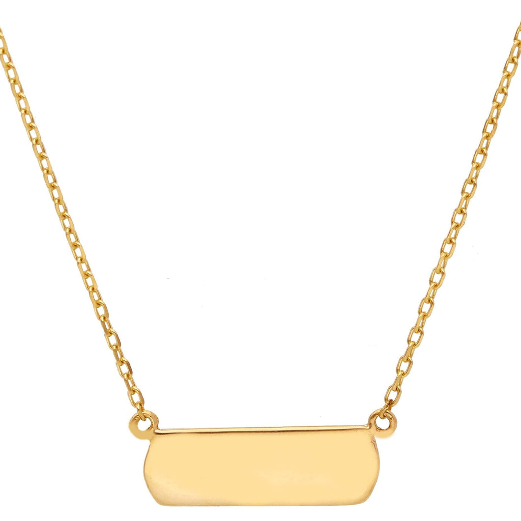 Necklace Targa Yellow gold