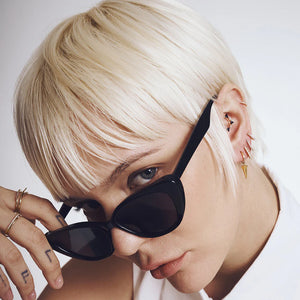IMAN | Lab Grown Diamond Paperclip Huggie