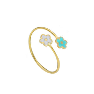 Kids Twisty Flower Ring