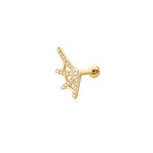 Load image into Gallery viewer, CHARITY | Lab Grown Diamond Web Threaded Flatback