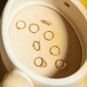 KIP| Seam Ring with Bead Closure