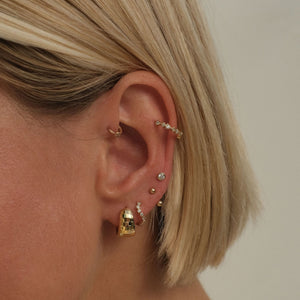 Richards U Hoop Piercing Earring