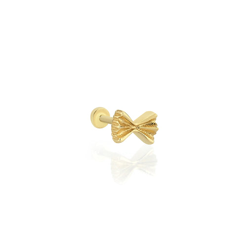 Farfalla Pasta Threaded Piercing Earring