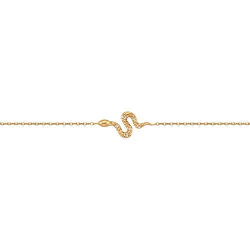 NEFERTITI  |  Diamond Snake Forever Bracelet