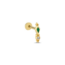 Load image into Gallery viewer, Elisa Diamond Piercing Earrings