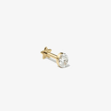 Load image into Gallery viewer, Luke oval diamond piercing