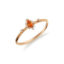 Load image into Gallery viewer, IVY Sapphire and Diamond Ring