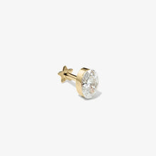 Load image into Gallery viewer, Luke oval diamond piercing