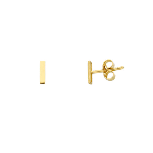 T Bar Mini Stud Earrings