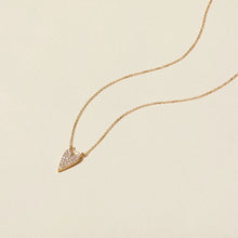 Load image into Gallery viewer, Brulee Crystal Heart Necklace