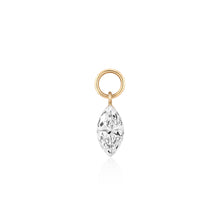Load image into Gallery viewer, Marquise Lab Grown Diamond Earring Charm