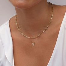 Load image into Gallery viewer, Brulee Crystal Heart Necklace