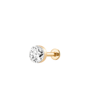 Load image into Gallery viewer, 0.33ct Solitaire Lab Grown Diamond Flatback Stud