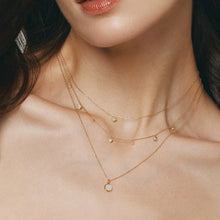 Load image into Gallery viewer, CARYS | Lab Grown Diamond Clover Necklace