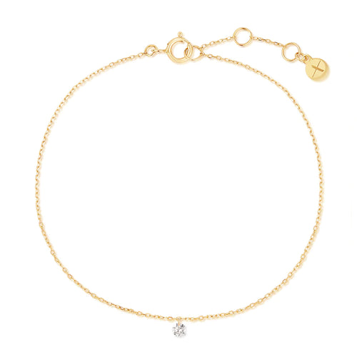 PIROUETTE | Single Floating Dia Bracelet