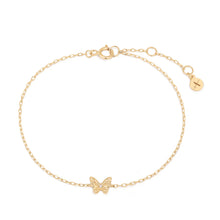 Load image into Gallery viewer, FABLE | Lab Grown Diamond Accent Butterfly Bracelet