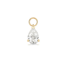 Load image into Gallery viewer, POMONA | Pear Lab Grown Diamond Earring Charm
