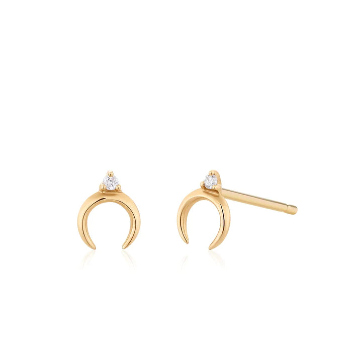 GLORIA  |  Diamond Arc Studs