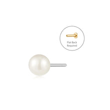 Load image into Gallery viewer, LUSTRE | Pearl Piercing Top Earring