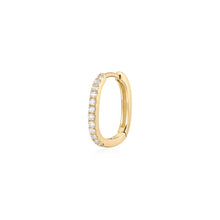 Load image into Gallery viewer, IMAN | Lab Grown Diamond Paperclip Huggie