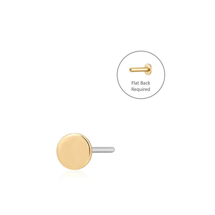 DOT  |  Disc Single Piercing Earring