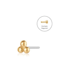 Load image into Gallery viewer, ARIA  |  Trio Dots Single Piercing Earring