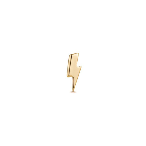 BOWIE  |  Lightning Bolt Piercing Earring YG