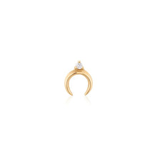 Load image into Gallery viewer, GLORIA  |  Diamond Arc Single Piercing Earring