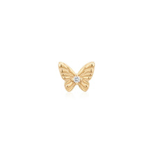 Load image into Gallery viewer, MARIPOSA | Lab Grown Diamond Accent Butterfly Threaded with Flatback