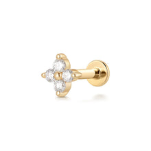 Load image into Gallery viewer, MINTAKA | Pointed Star Threaded Flatback