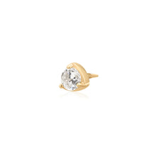 Load image into Gallery viewer, SERAPHINA | Lab Grown Solitaire Threaded with Flatback