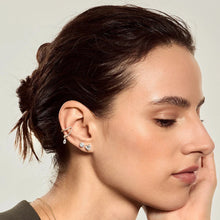 Load image into Gallery viewer, Pear Lab Grown Diamond Earring Charm