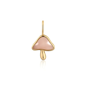 TRUFFLE | Powder Opal Mushroom Charm