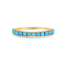 Load image into Gallery viewer, MARIA  |  Turquoise Stacking Ring