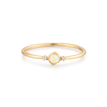 Load image into Gallery viewer, ELYSIA | Opal and Lab-Grown Diamond Ring